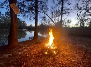 Riverside Oasis with FirePit, Canoe, Sunset Views - Image 3