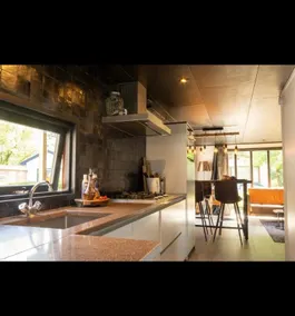 The Bali chalet with private heated pool - Image 4