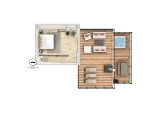 Hot tub | Wood Fireplace | Privacy | Kayaks |Canoe - Image 3
