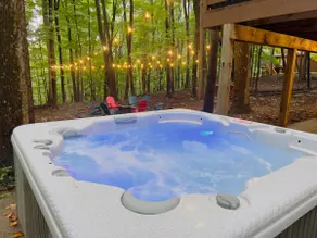 Wooded Cabin Escape | Fire Pit | Pool & Hot Tub - Image 2