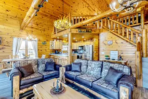 Serene Nature Cabin with Fire Pit & Deck near Golf - Image 4