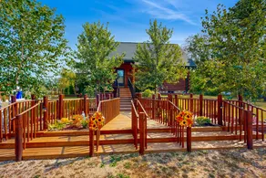 Serene Nature Cabin with Fire Pit & Deck near Golf - Image 3