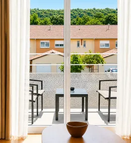 The Périgord setting 2. Balcony, parking and pool - Image 4