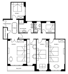 Schöne Wohnung nur wenige Schritte vom Vatikan entfernt. - Image 2