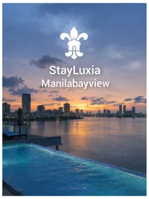 StayLuxia Manilabayview King 2BR 2BA Platinum Suite w/ Balcony Pool Gym Netflix - Image 2