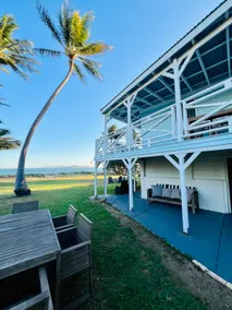 Ocean views, Absolute Beachfront Bowen Beach House - Image 5