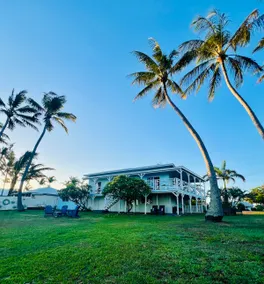 Ocean views, Absolute Beachfront Bowen Beach House - Image 2