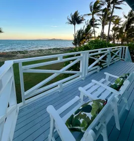 Ocean views, Absolute Beachfront Bowen Beach House - Image 4