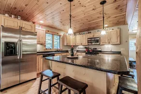 Mtn cabin w/ fireplace, deck & firepit! - Image 4