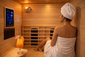 Stylish urban oasis with sauna - Image 5