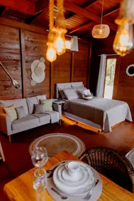 Cozy Riverfront Chalet with Bathtub - Image 2