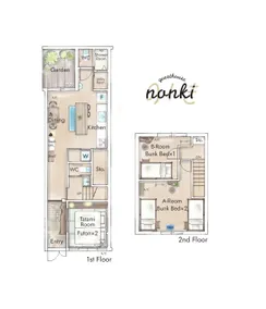 8 Guests/USJ 16m/Osaka 20m/3BDR/4m Walk/House - Image 5