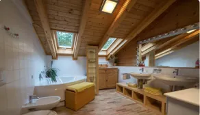 Wooden log cabin with charm: Evening red in the blue country - Image 5
