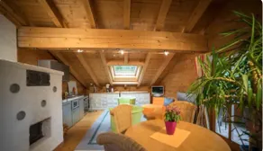 Wooden log cabin with charm: Evening red in the blue country - Image 2