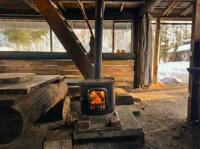 [Tokachi] 1-3 people / Forest hideout, Irori, sauna, dogs OK | Yaneuri - Image 3