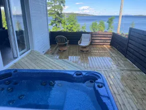 Sea view Holmestrand sauna and hot tube appartment - Image 5
