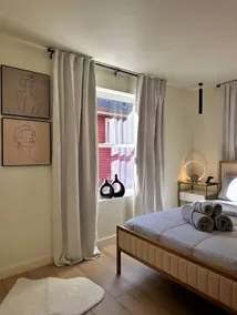 KING BED • Private Patio&Parking •Luxe City Escape - Image 3