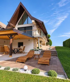 House with a spacious terrace, hot tub and sauna - Image 5