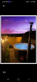 Glamping Pod 4x6m with Hot Tub Hire nr Cayton Bay - Image 2