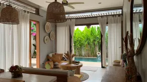 Private pool villa in Bali - Peaceful rice fields views - Image 3