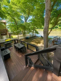 Creekfront Cabin with Waterfall, Hot Tub, Fire Pit - Image 2