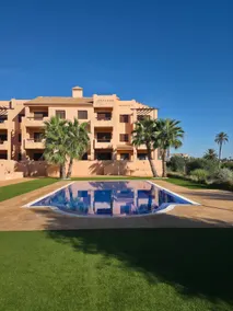 Modern 2-bedroom apartment with best golf views & pool - Image 3
