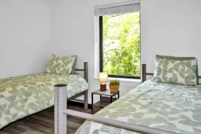 Wooded-View Queen & Twin Suite at The Well - Image 4