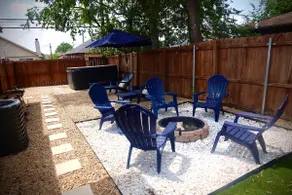 Fire-lit Haven: New Hot Tub+Game Room+Horseshoes - Image 5