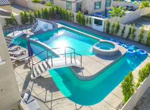 Lazy River Waterslide Gameroom Pool 7BR Sleeps 18 - Image 5