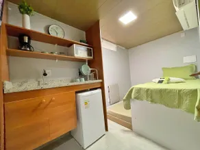 Independent studio with air-conditioning, Wi-Fi, kitchen and Smart TV - Image 4