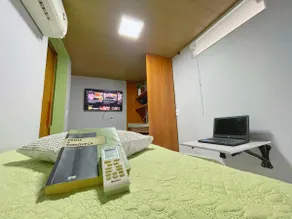 Independent studio with air-conditioning, Wi-Fi, kitchen and Smart TV - Image 2