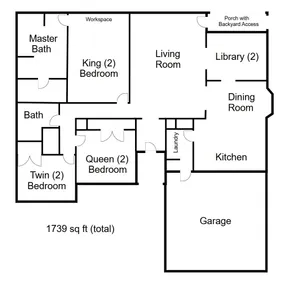 Spacious English Cottage(8) near Lake Fayetteville - Image 5