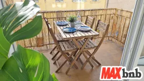 MaxBnb - 1 Bedroom Apartment 50 m² - Balcony - Air conditioning - Image 5