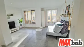 MaxBnb - 1 Bedroom Apartment 50 m² - Balcony - Air conditioning - Image 3