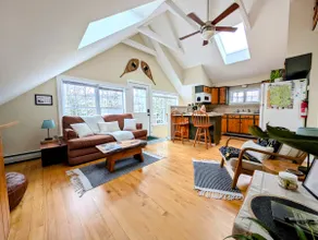 Sunny Alpine Suite • Walk to Lake • Private Deck - Image 2