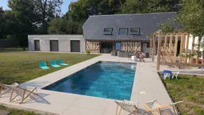La villa Saint Léger - 12 personnes Jardin et piscine chauffee - Image 2