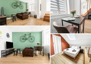 Duplex, Studio Le Cycle, clair, calme, parfait à 2 - Image 2