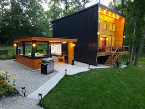 Luxury Cabin Sleeps 6 w/ Hot Tub and Outdoor Movie - Image 2