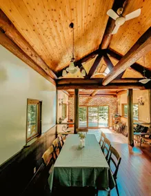 [15% off for consecutive nights] Private log house with wood-burning stove and BBQ deck | Maximum 8 people | 10 minutes by car from Metasekoya - Image 5