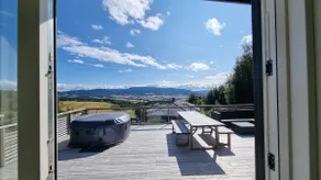 Panoramic views, large veranda, and hot tub - Image 2