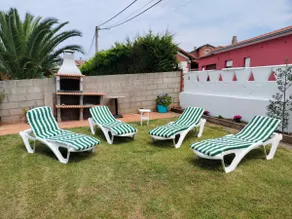 Enjoy the house, barbecue, sun loungers, and gazebo. - Image 5