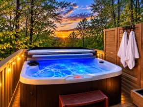 Lovers Edge A-Frame | Private Hot Tub & Sauna - Image 2