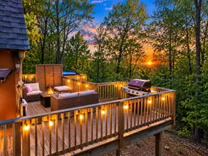 Lovers Edge A-Frame | Private Hot Tub & Sauna - Image 4