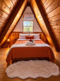 Lovers Edge A-Frame | Private Hot Tub & Sauna - Image 5