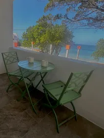 Oceanfront view balcony suite King bed Sunset walk - Image 2