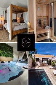 Le Cocoon - Jacuzzi, Sauna et Piscine privée - Image 2