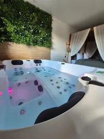 Le Cocoon - Jacuzzi, Sauna et Piscine privée - Image 3