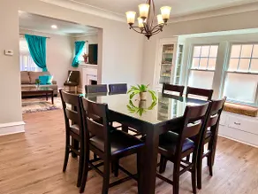 Park view • Porch swing • 2BA | Manchester Manor - Image 2