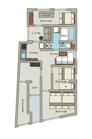 Shinagawa area/nearest station 8 min/3BR, 84㎡ - Image 5