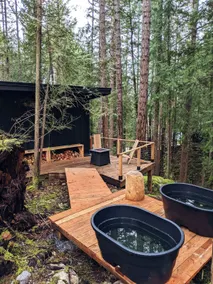 Rooftop cottage in forest spa - Image 5